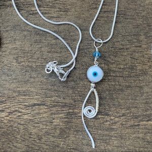 Hand Crafted Evil Eye Necklace